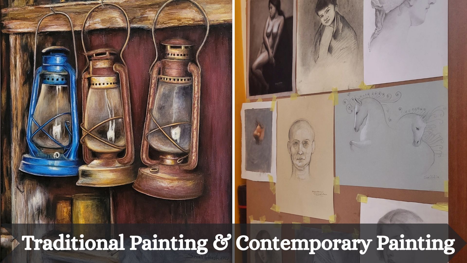 Simplifying Differences Between Traditional Painting & Contemporary Painting for All Art Lovers